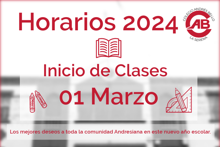 Horario cursos 2024