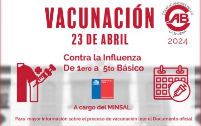 Vacunación contra la Influenza 23 de Abril