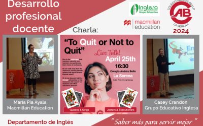 Charla: “Quit or Not to Quit”