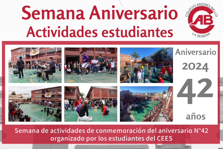 Semana de conmemoración aniversario 42 años