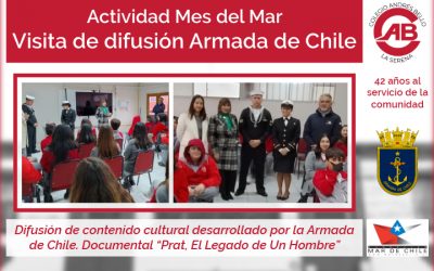 Difusión de contenido cultural desarrollado por la Armada de Chile.