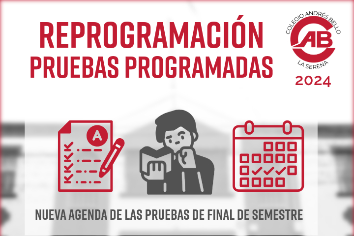 Reprogramación pruebas 13 y 14 de junio