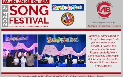 Song Festival en The International School La Serena