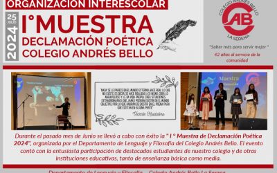 Destacada «I Muestra de Declamación 2024» en el Colegio Andrés Bello