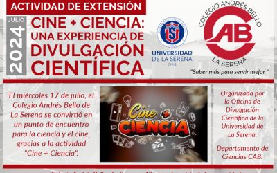 Cine + Ciencia: Una Experiencia de Divulgación Científica en el Colegio Andrés Bello de La Serena