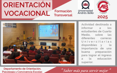 Universidad Andrés Bello realiza una charla de Orientación Vocacional