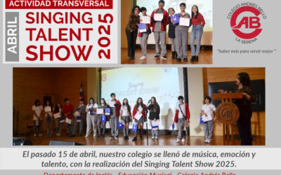 Gran éxito del Singing Talent Show 2025 en el Colegio Andrés Bello