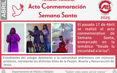 Acto Conmemorativo de Semana Santa