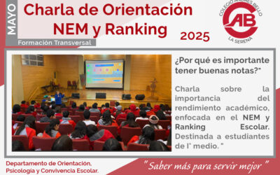 Charla sobre la Importancia del NEM y Ranking para I° Medio