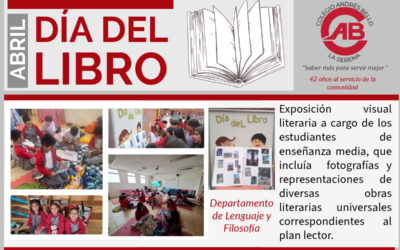 CONMEMORACIÓN DÍA DE LIBRO EN EL COLEGIO ANDRÉS BELLO.