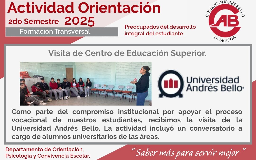 Visita de la Universidad Andrés Bello