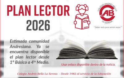 Plan lector año escolar 2026