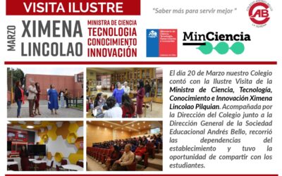 Ilustre visita de Ministra Lincolao