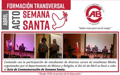 Acto Conmemoración Semana Santa 2026