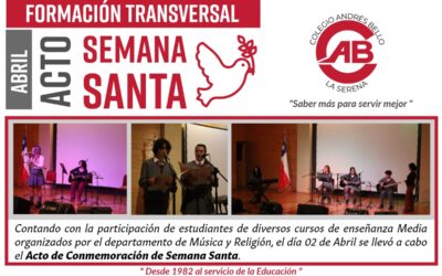 Acto Conmemoración Semana Santa 2026