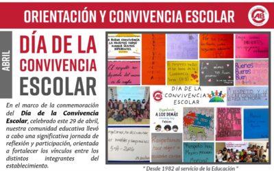 Comunidad educativa reflexiona y fortalece la convivencia escolar en su día conmemorativo