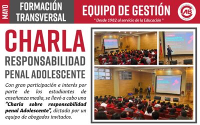 Charla sobre responsabilidad penal adolescente