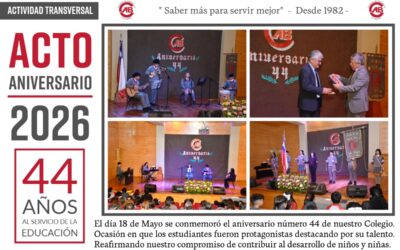 Acto Aniversario 2026 44 años