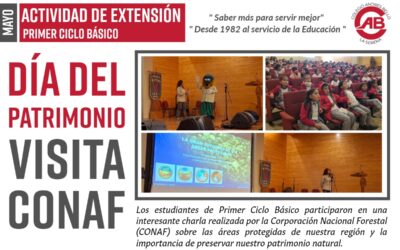 Primer Ciclo Básico celebra el Día del Patrimonio junto a CONAF y Forestín