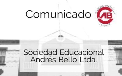 Comunicado Sociedad Educacional Andrés Bello.